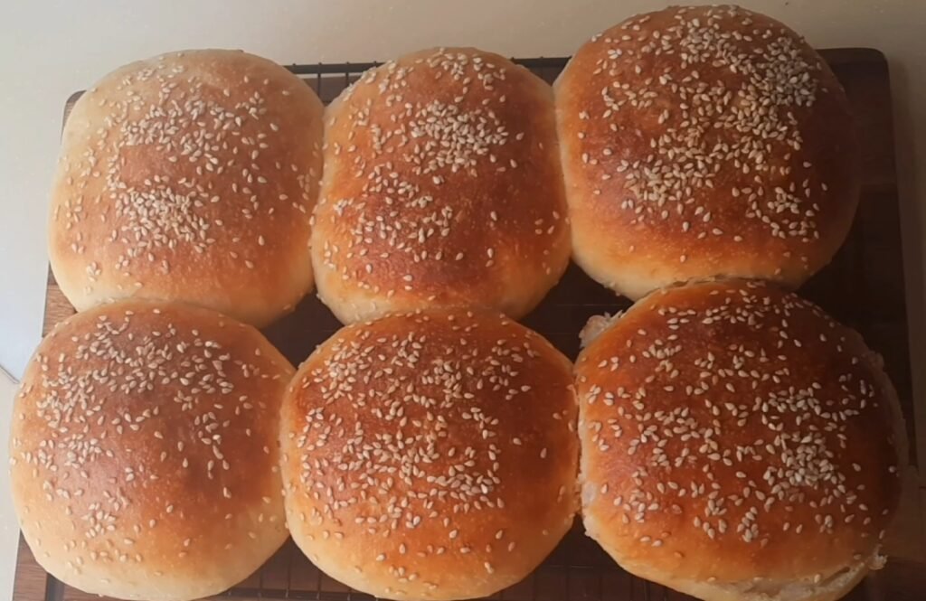 sourdough hamburger buns
