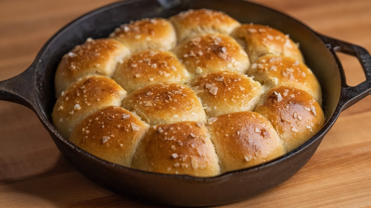 Sourdough dinner rolls