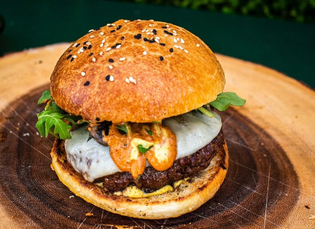 sourdough hamburger buns
