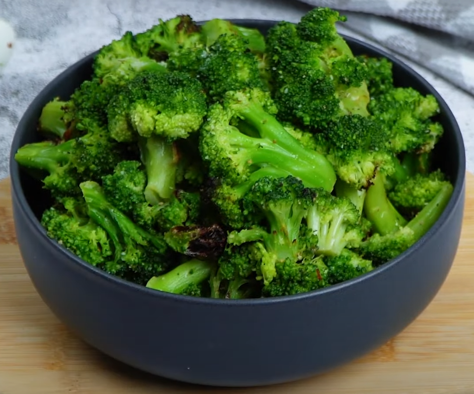 frozen broccoli in air fryer